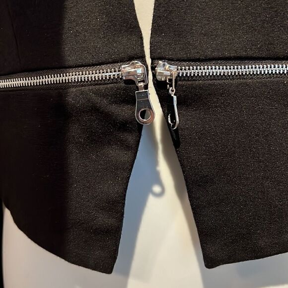 Philosophy Black Open Face Blazer Size XS - Picture 6 of 15